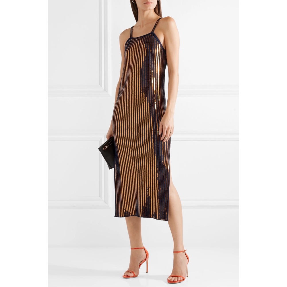 CÉDRIC CHARLIER
stretch-knit midi dress